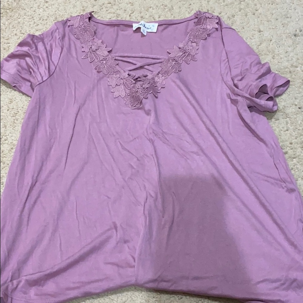 Cloud Chaser light purple shirt
